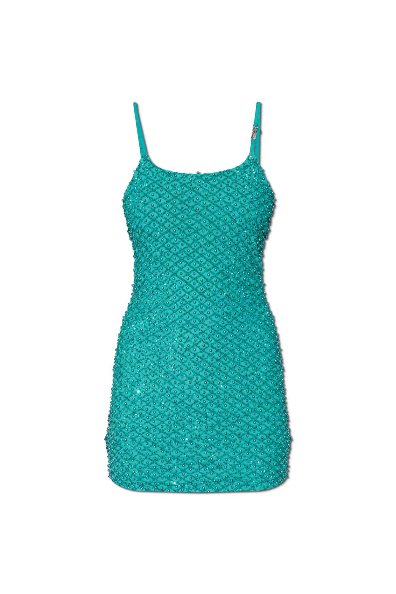 Versace Jeans Couture Short dress with appliqués | Women's